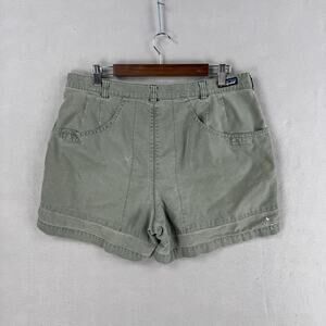 Vintage Patagonia Stand Up Shorts Mens 36 Green Organic Cotton Canvas Chino 5"
